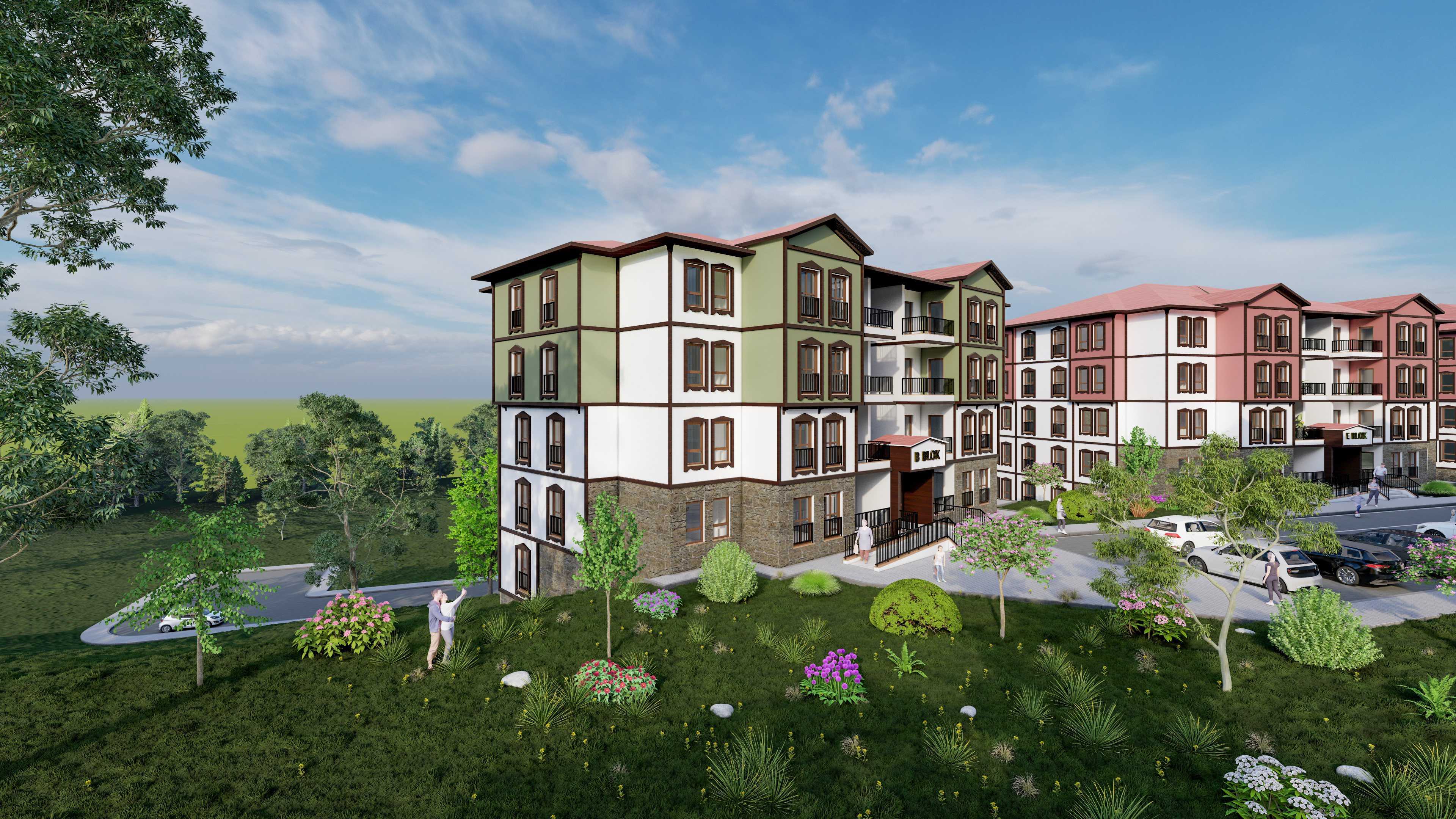 Kastamonu Küre 118 adet Konut İnşaatı  Ve Altyapı Çevre Düzenlemesi İşi