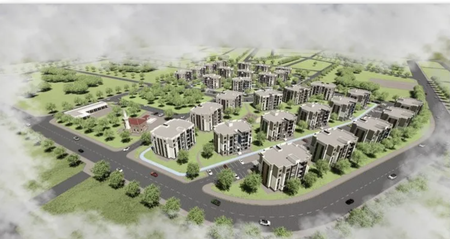 Şanlıurfa İli Bozova ilçesine 575 Deprem Konutu İnşaatı  Ve Altyapı Çevre Düzenlemesi İşi